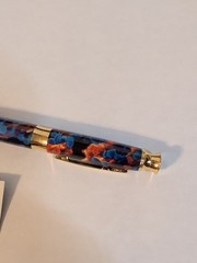 Diflucan Metal Gold Colorful Pharmaceutical Drug Rep Promo Advertising Pen