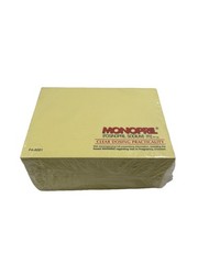 3M Post-It Bristol-Meyers Pharmaceutical Drug Rep MONOPRIL 20 Pads New & Sealed!