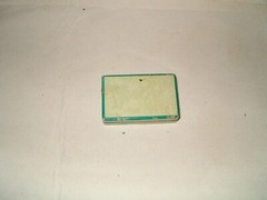 Vintage Denner Bros Pharmacy Prescription Drug Pill Box Sebewaing Mich.