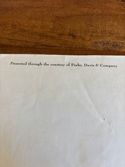 1950s Antique Prints lot (5) History of Pharmacy Parke Davis & Company 16″ x 12″