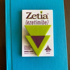 ZETIA Pharmaceutical Advertising Promo Clip Magnet