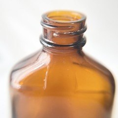 Old Antique Bottles Recessed Label Glass Pharmacy Apothecary Prescription RX