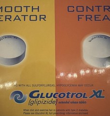 Glucotrol XL (glipizide) Clipboard Vintage Pharma Rep Merch 2002 Pfizer