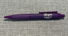 Allegra DRUG REP eye-catching chunky pen – RAISED LOGO – Free Shipping!