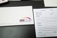 Vtg Pharmaceutical Drug Rep Partial Sticky Notes Notepads Stapler Pharma Lot