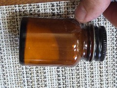 Hypodermic Tablet Vintage CODIENE Empty Bottle Dispensing 1960s Narcotic