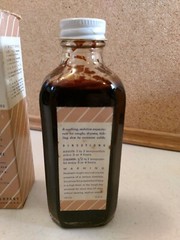 Antique Vintage Rexall Cough Syrup Rexillana Glass Bottle Original box old stock