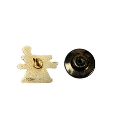 Walgreens Pharmacy 3 Year Service Lapel Pin Gold-Tone Mortar Pestle Logo