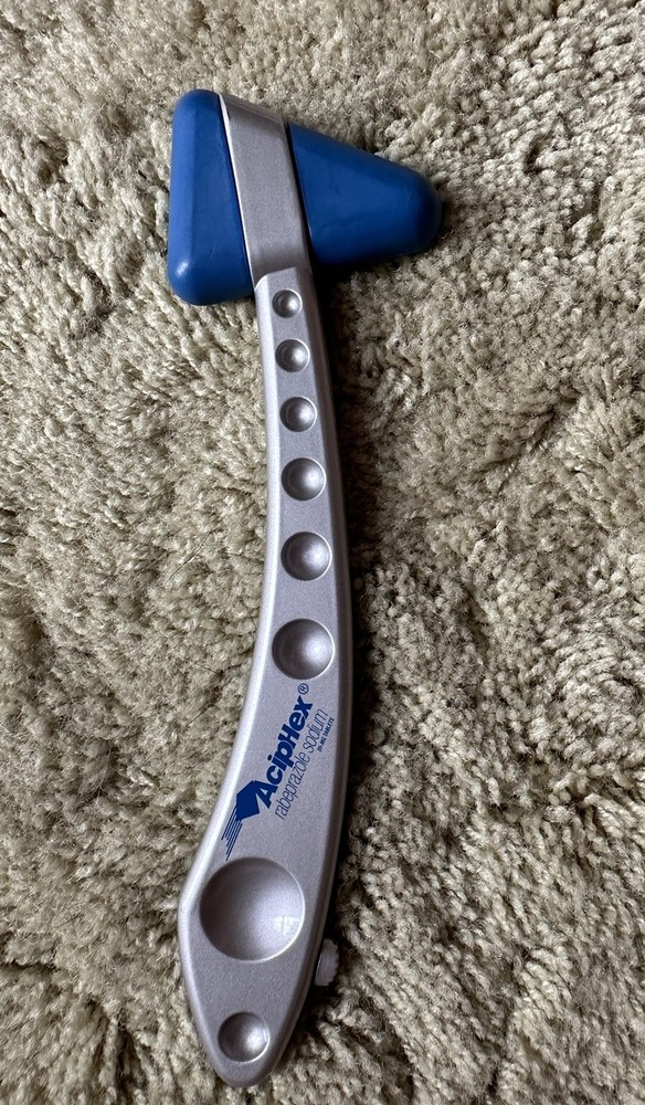 Aciphex Drug Rep Advertisement Knee Reflex Hammer