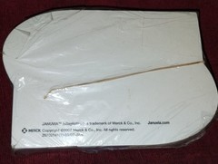 2 Vtg. Packages Merck Pharmaceutical Notepads New In Packs Januvia Janumet 2007