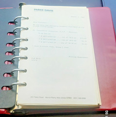 1982 Parke Davis Pharmaceutical Sales Rep Price Guide 7-Ring Binder Catalog VTG