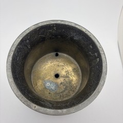 Vintage Schering Laboratories Brass Mortar & Pestle College Of Pharmacy 2001