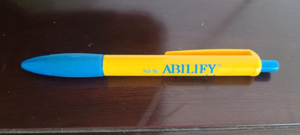 Abilify PEN Drug Rep Pharmaceutical Promo Medical Advertising Metal & Plastic