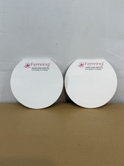 Lot of 2 FEMRING Pharmaceutical Drug Rep Notepad Sticky Notes Advertising