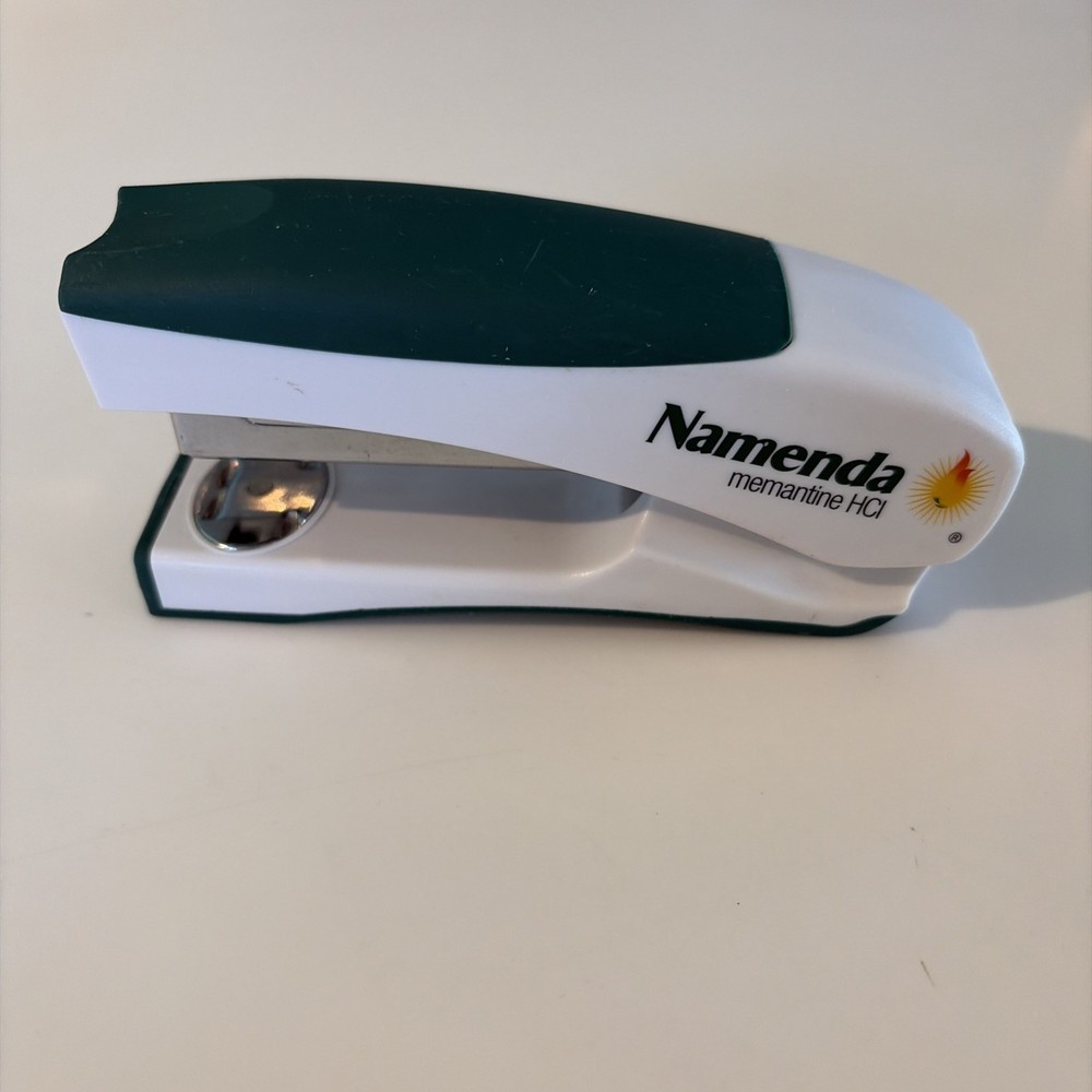 NAMENDA memantine HCI Pharmaceutical Drug Representative Promo Stapler EUC