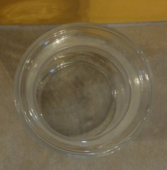 VINTAGE SUPRAX GLASS JAR WITH LID PHARMACEUTICAL DRUG REP COLLECTIBLES
