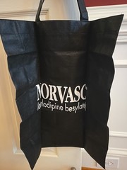 NORVASC Metal Pens + Tote Bag Pharmaceutical Promo RARE Medical – Pens Write!