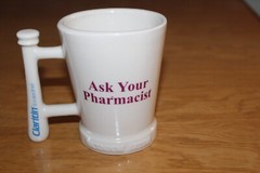 Pharmaceutical Drug Claritin America’s Most Trusted USA Made Coffee Mug Cup