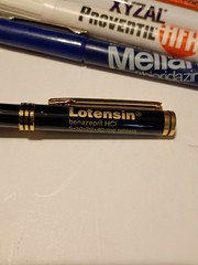 Pharmaceutical Pens Drug Rep Lot of 36 Symbyax, Lodine, Centrax, Claritin & More