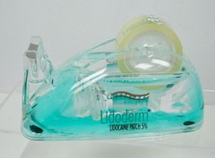 Lidoderm Floaty Patch Liquid Tape Dispenser Drug Rep Pharmaceutical Promo