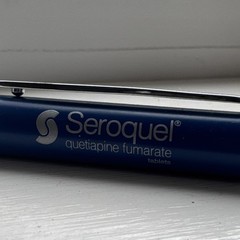 Seroquel Quetiapine Fumarate Pharmaceutical Collectible Promo Pen