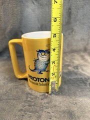 Medical Advertising Ceramic Coffee Cup Protonix (Pantoprazole Sodium) 40mg/ I.V.