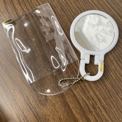 Rare VTG Isoptin SR Pharmaceutical Travel Purse Mirror Drug Rep Sales Promo Swag