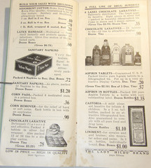 VTG 1930s DRUG STORE WHOLESALE CATALOG! DEPRESSION PRICES! CONDOMS/SHAVING/MEDS!