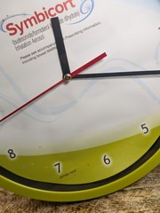 Symbicort Pharmaceutical Promo Collectible Promotional Clock Tested