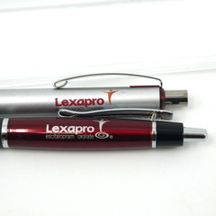 Lexapro Pharmaceutical Advertising Drug Rep metal Pen Lot of 2 set2