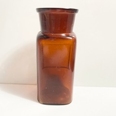 Old Antique Bottles Recessed Label Glass Pharmacy Apothecary Prescription RX