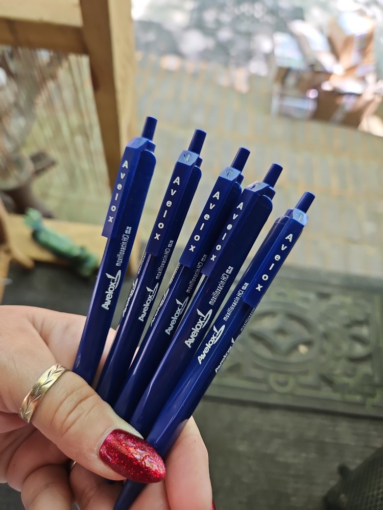 Lot 5 Cipro Avelax Drug Rep Pens Pharmaceutical Advertising