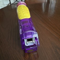 Levaquin Leva-pak collectible purple and yellow stapler EUC