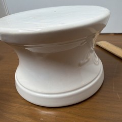 VINTAGE RX Pharmacy DISPLAY Large Mortar and Pestle White