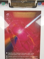 Lortab 7.5/500 Clipboard Advertising Rare Vintage Whitby Pharmaceuticals 1993