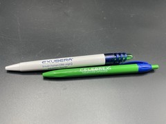 Exubera & Celebrex Pharmaceutical Drug Rep Leece Pens