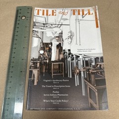 Tile And Till Magazine Eli Lilly And Company March 1932 Indianapolis Indiana