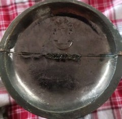 150th Anniversary Brass Mortar & Pestle-Coricidin (OC) Schering Established 1820