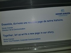 SANOFI AVENTIS COMPANY LAUNCH PEN/PENCIL IN CASE, BINDER, NOTEBOOK REP