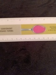 Vintage 1971 Drug Rep KEFLEX RULER Lilly Cephalexin Monohydrate RARE 12″ / 30cm