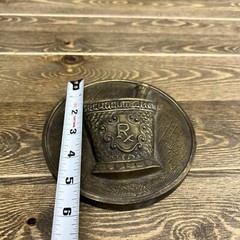 Chlor Trimetron 1977 Diameter Brass RX Plaque