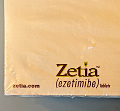 Rx Zetia Notepad Prescription Merck Drug Pharmacy Promo Memo Pad 3 3/8″ NEW