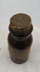 BW – 1890’s Powers Weightman Rosengarten Philada PA 3 7/8″ Amber Medicine bottle