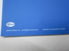 Pfizer Pharmaceutical Advertisement Celebrex Bextra Arthritis Display Model