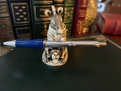 Rare Heavy Metal Nixspan Pharmaceutical Drug Rep Pen !writes!