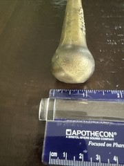 Vintage Rx Mortar & Coricidin Pestle Pedanios Dioscorides 77ad Secundum Artem