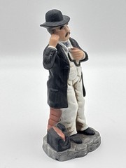 Ayerst Pharmaceutical Doctor Figurine Promotional Item -gift-vintage-stethoscope