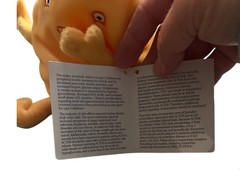 Pharmaceutical Advertising Actos Pioglitazone HCI 7″ Cholesterol Plush Beanie