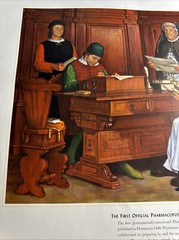 A HISTORY OF PHARMACY IN PICTURES 1954 PRINT#15 Great Gift For Doctor 22″×18″