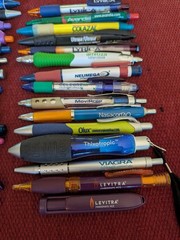 Lot of 30 Vintage Pharmaceutical Drug Rep Medical Promo Advertising Pens Viagra